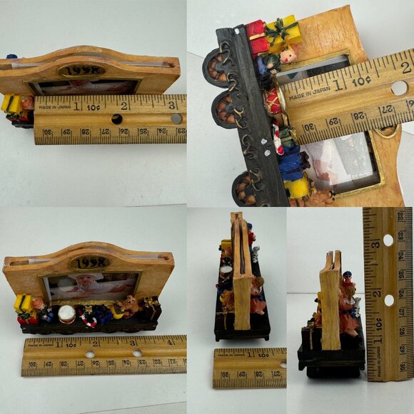 Vtg 1998 JCPenney Christmas Holiday Santa My Favorite Photo Train Week 39 READ - Picture 4 of 11